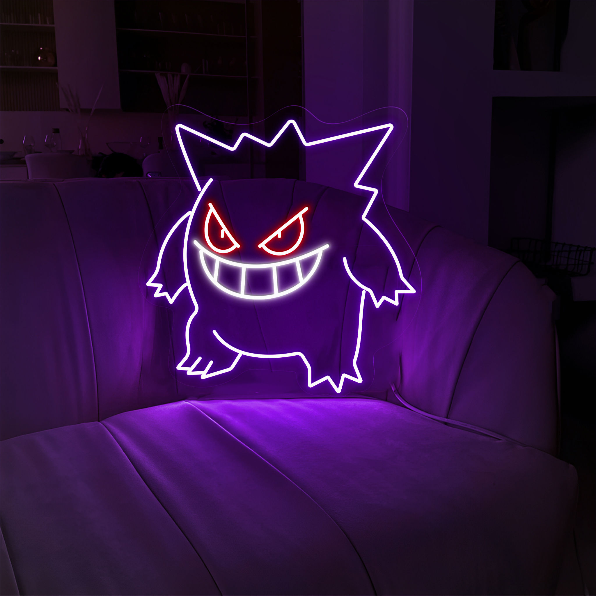 Pokemon Gengar Neon Sign