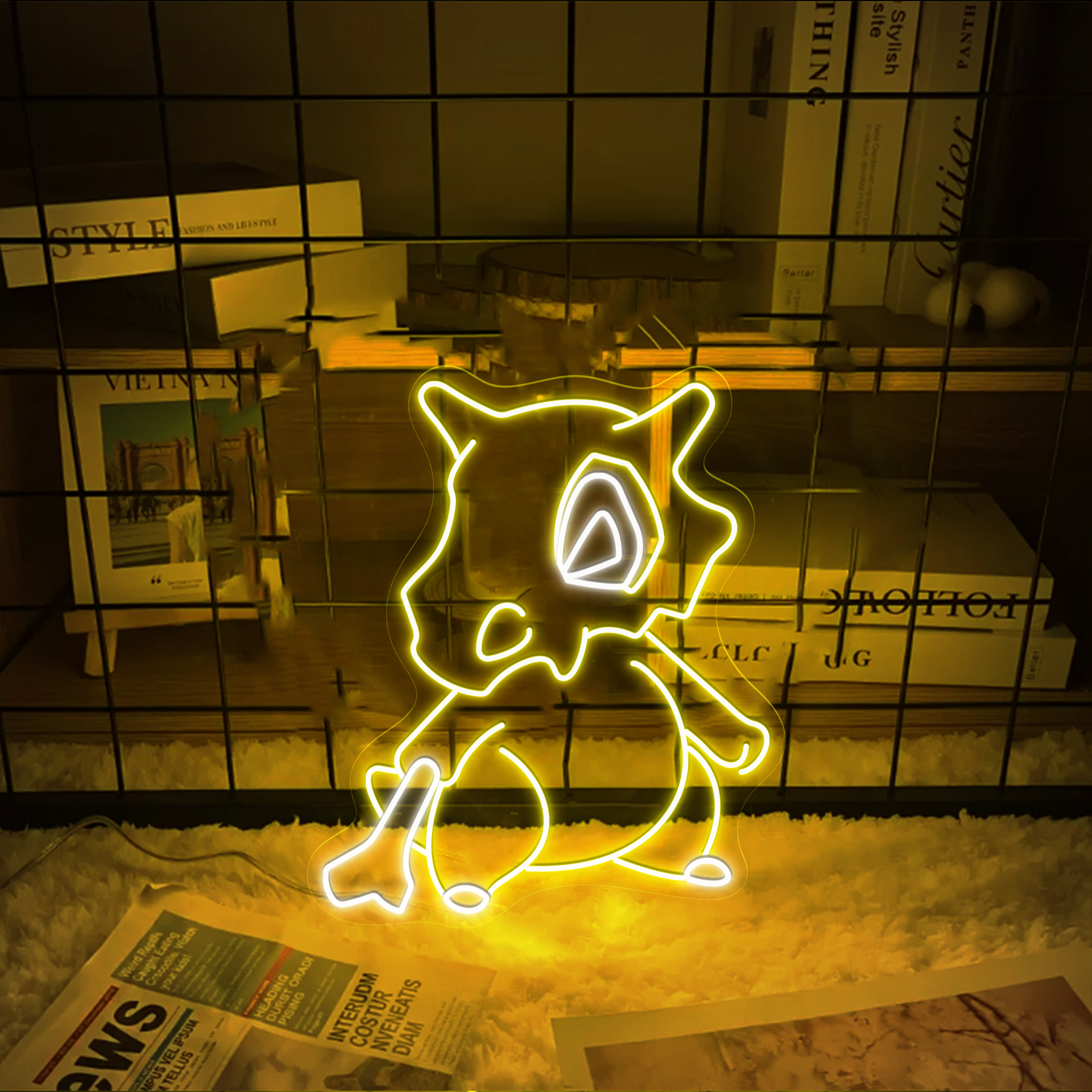 Pokemon Cubone Neon Signs