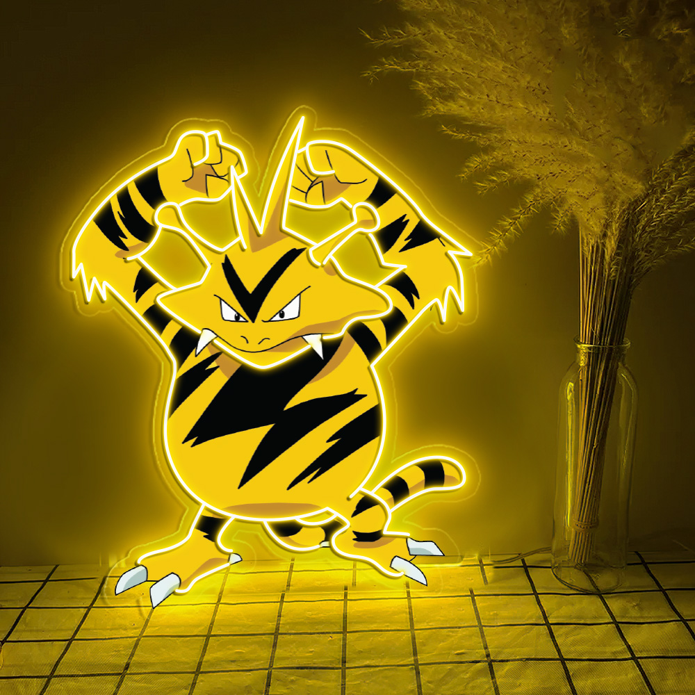 Pokemon Electabuzz UV Sign