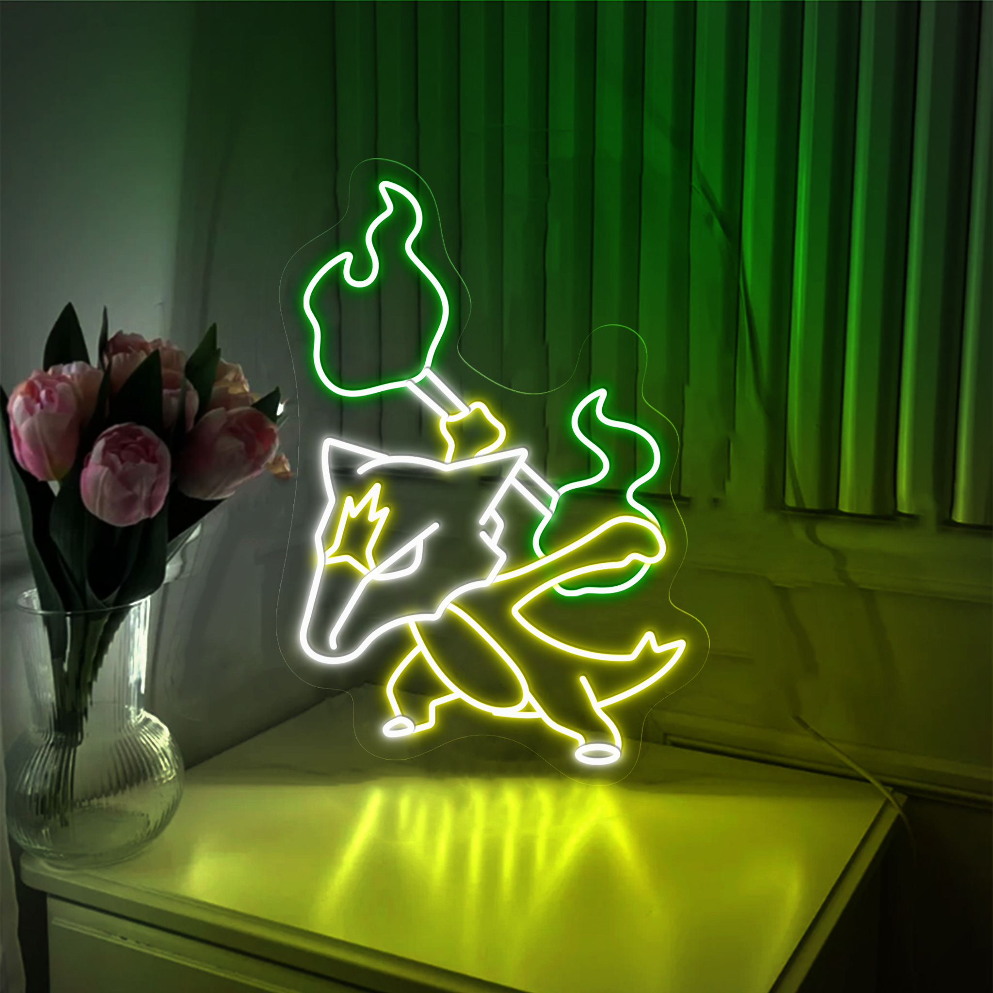 Pokemon Marowak Neon Sign