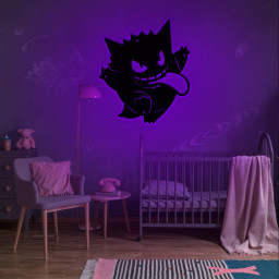 Gengar Pokemon Metal Signs