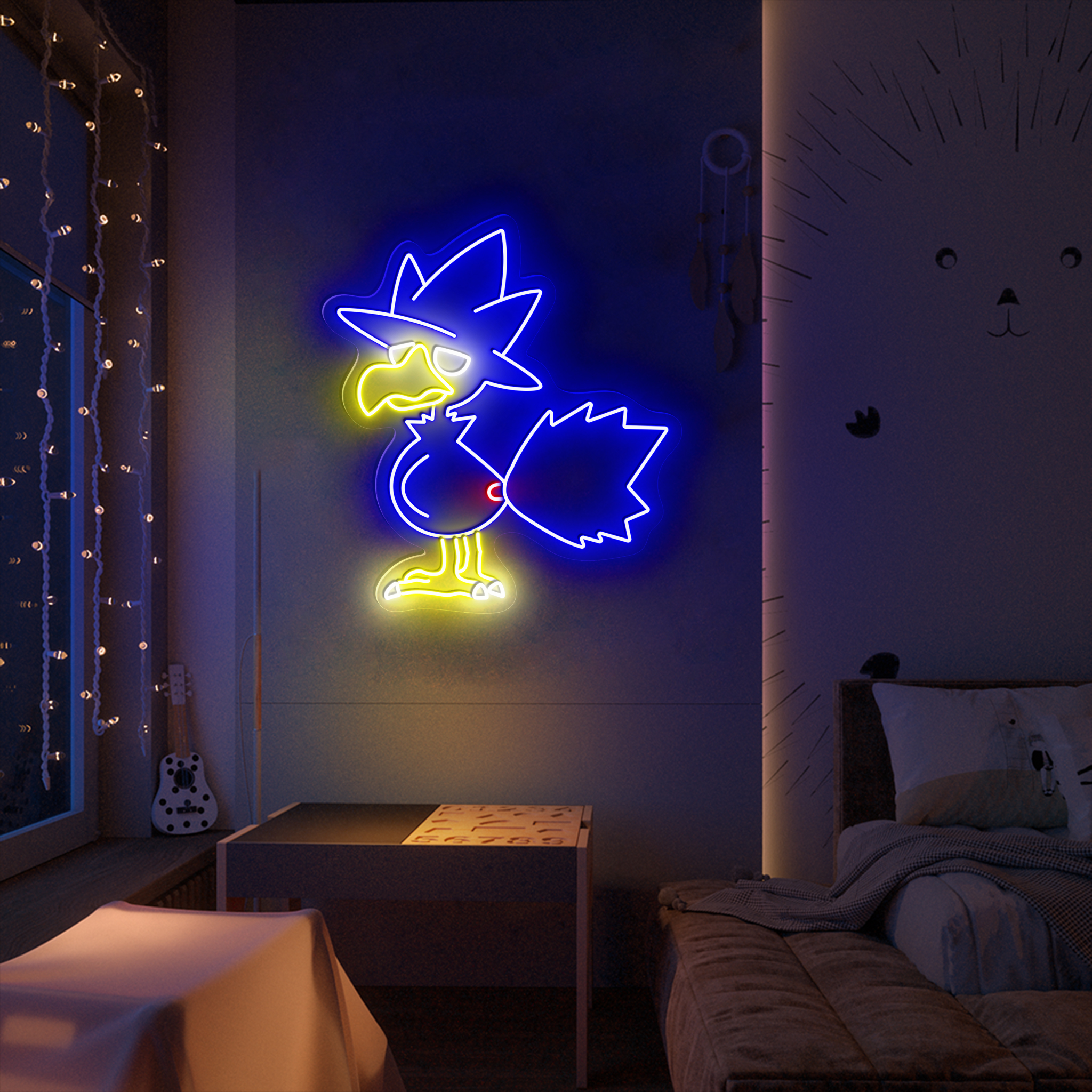 Pokemon Murkrow Neon Sign