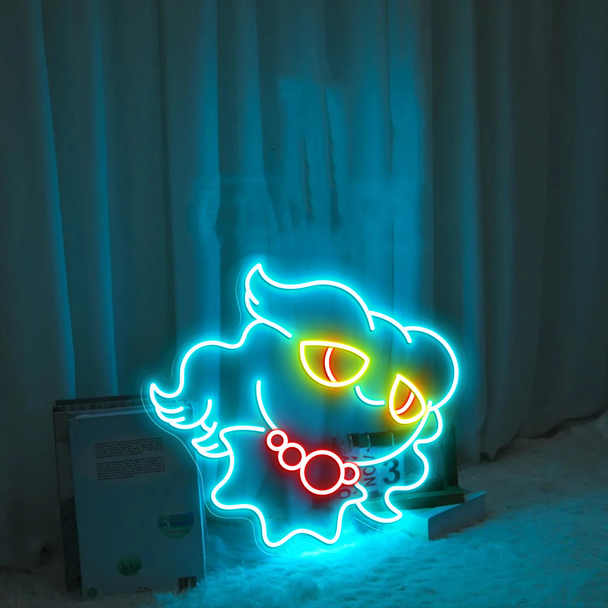 Pokemon Misdreavus Neon Signs