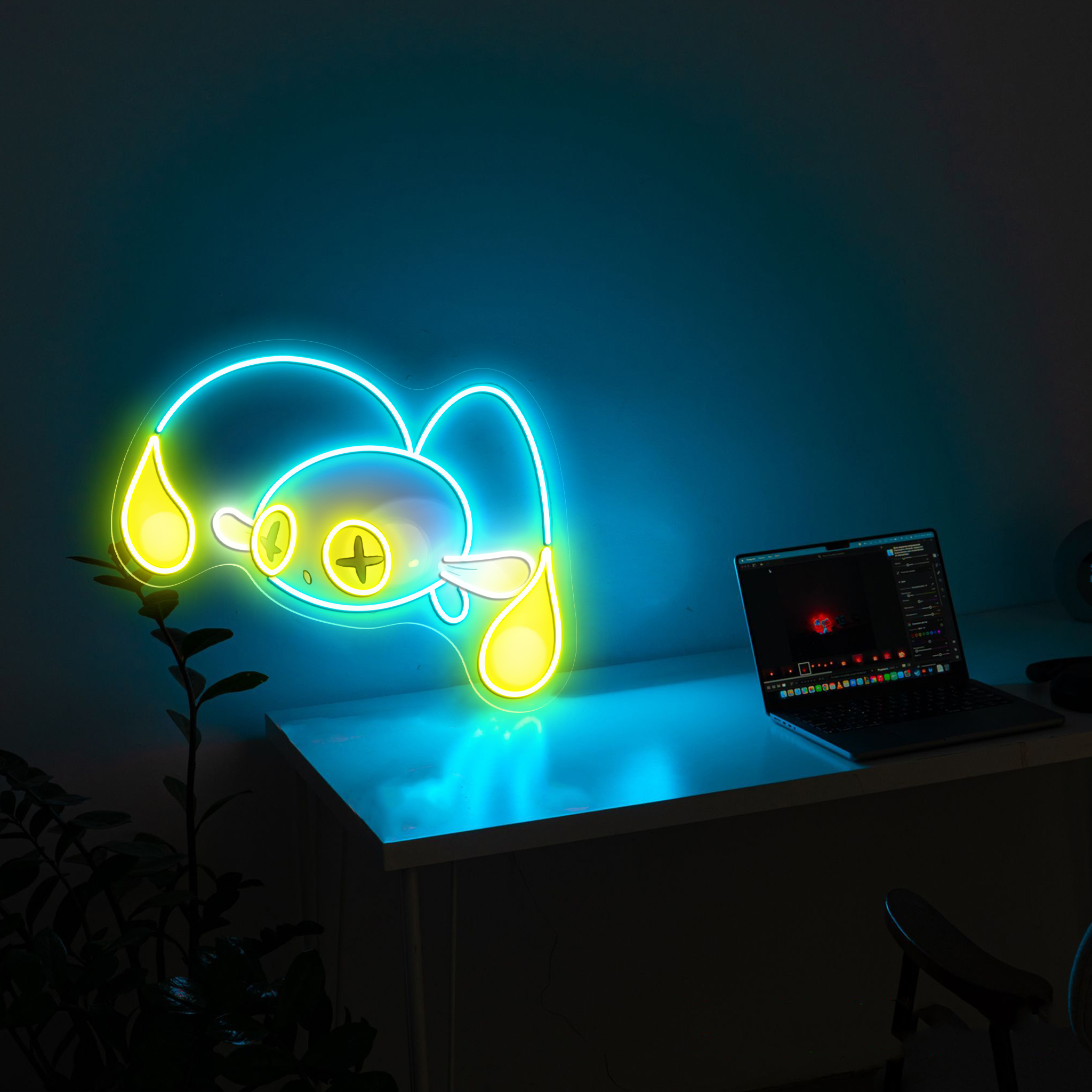 Pokemon Chinchou UV Sign