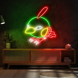 Natu Pokemon Neon Signs