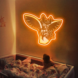 Pokemon Noctowl Laser Sign