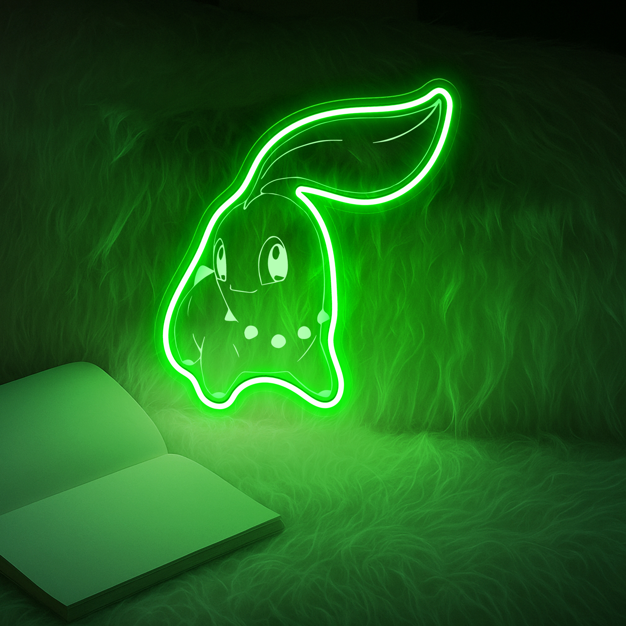 Chikorita Pokemon Laser Signs