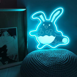 Pokemon Azumarill Laser Sign