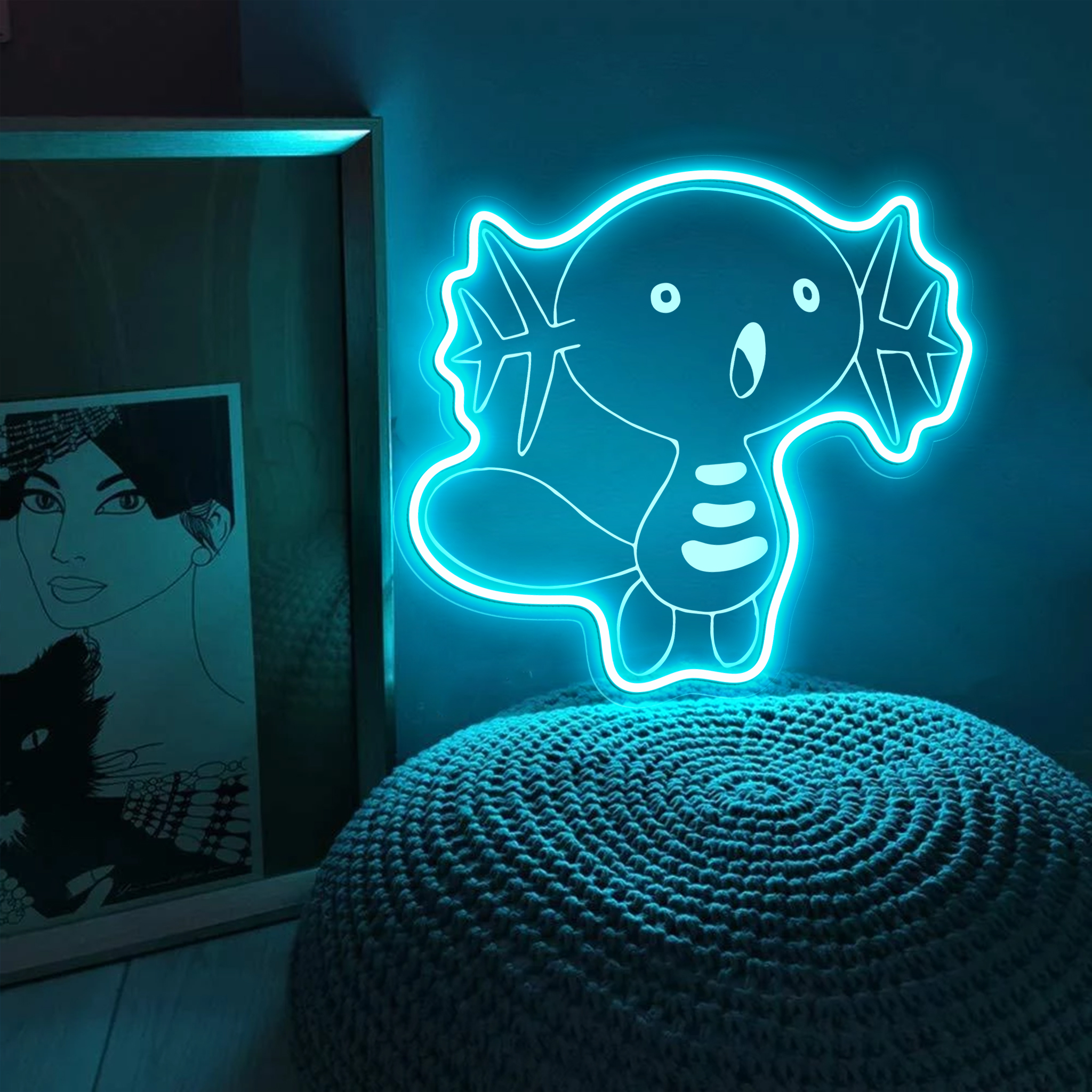 Wooper Pokemon Laser Signs