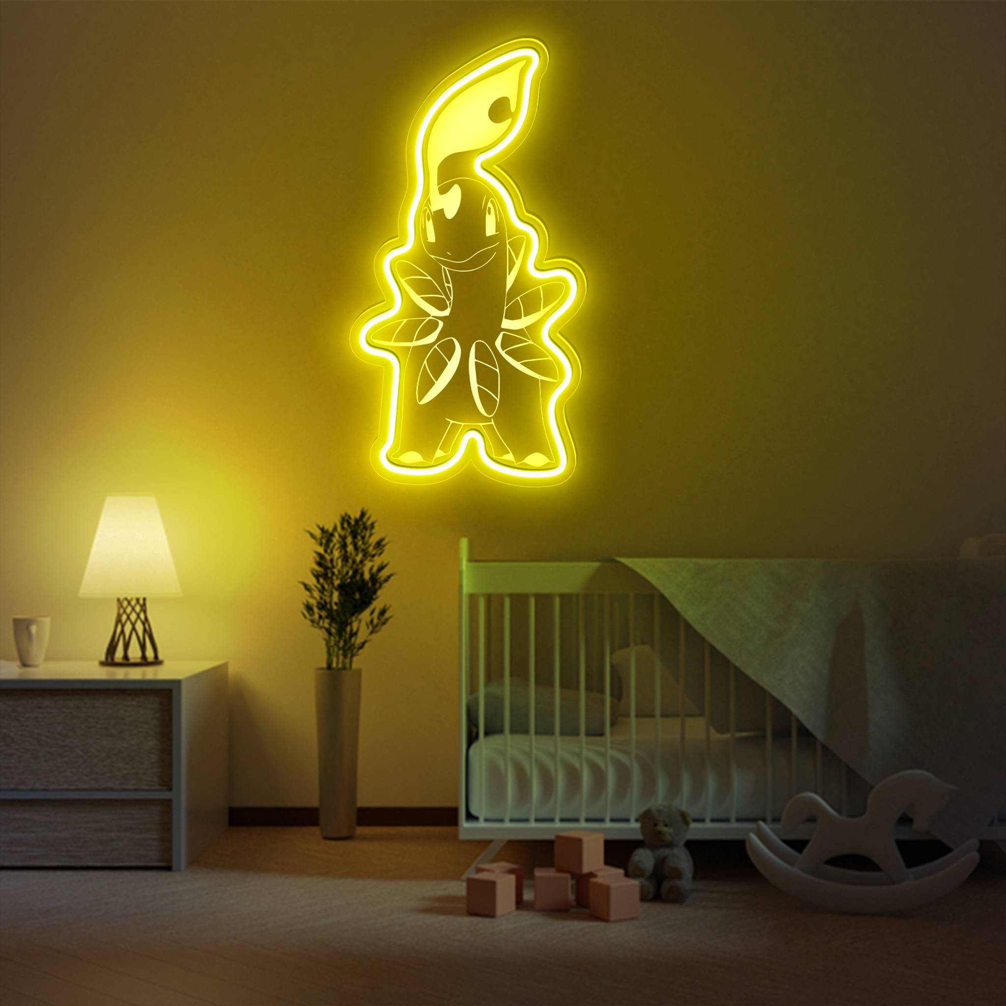 Bayleef Pokemon Laser Sign