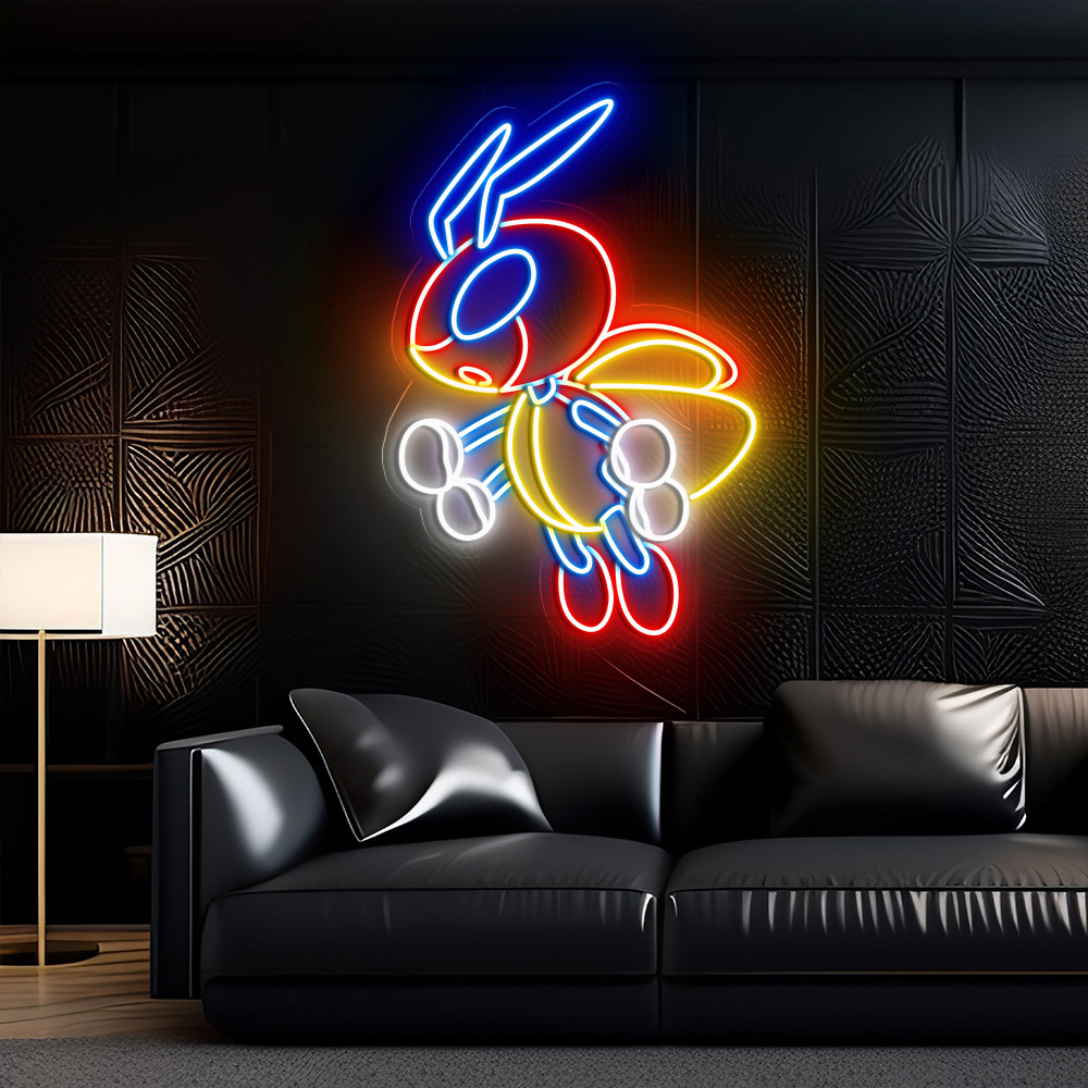 Pokemon Ledian Neon Signs