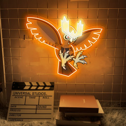 Pokemon Noctowl UV Sign