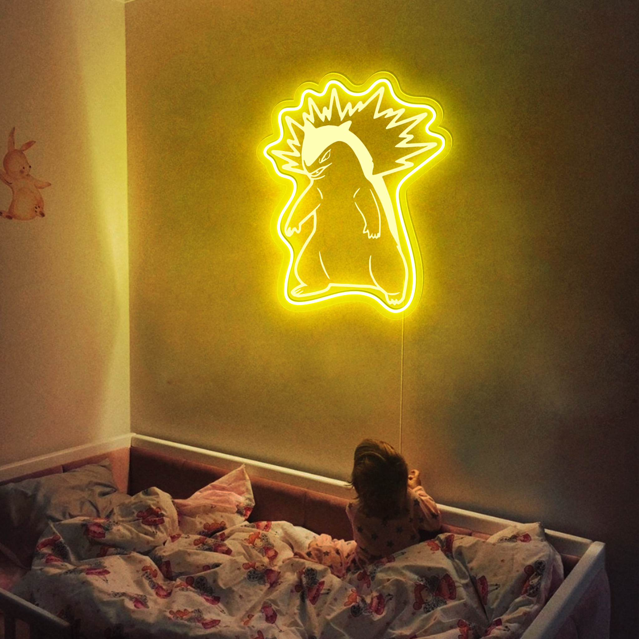 Typhlosion Pokemon Laser Signs