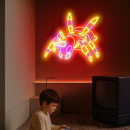 Pokemon Ariados Neon Signs