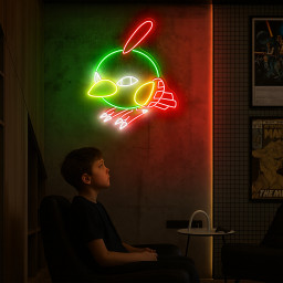 Natu Pokemon Neon Signs