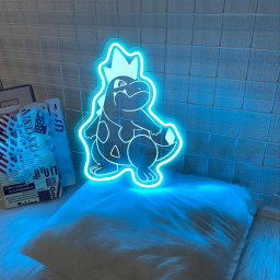 Pokemon Croconaw Laser Signs