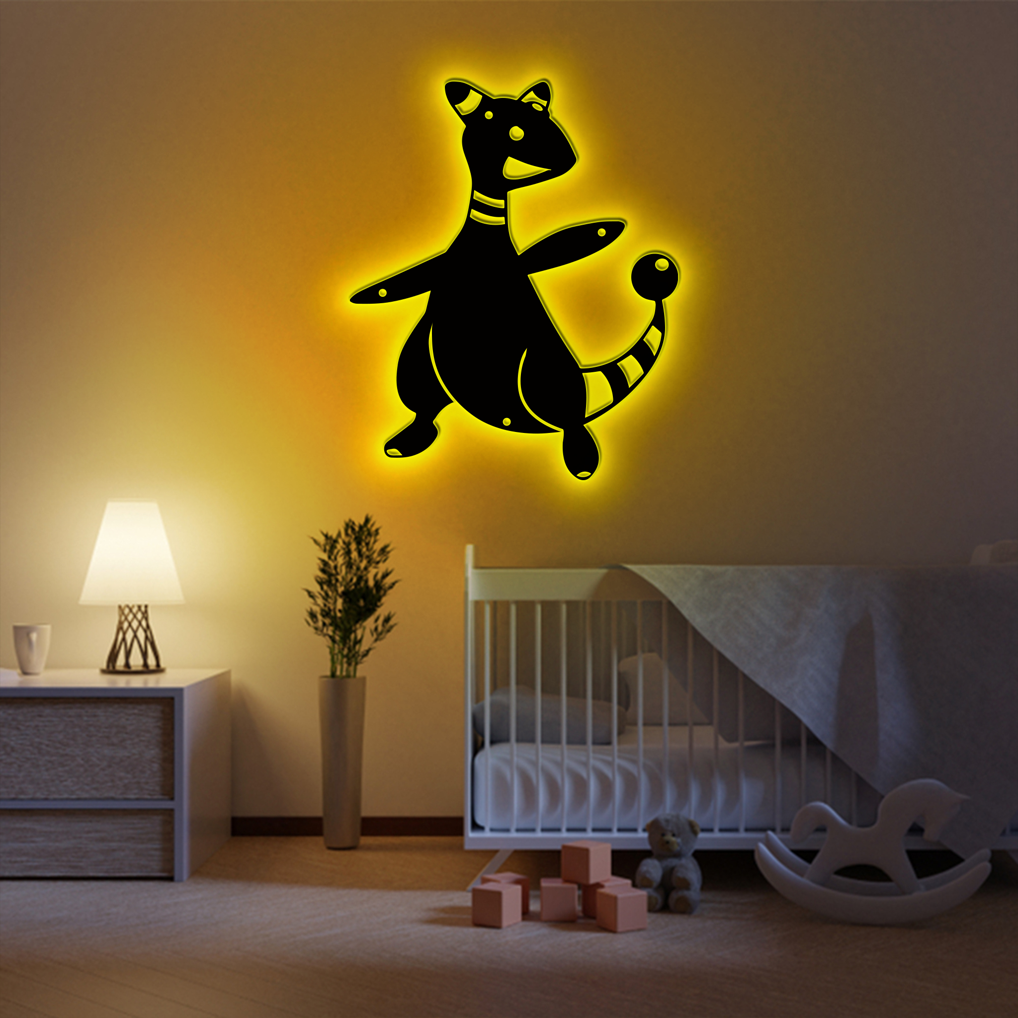 Ampharos Pokemon Metal Sign