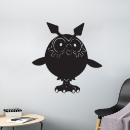Pokemon Hoothoot Metal Sign