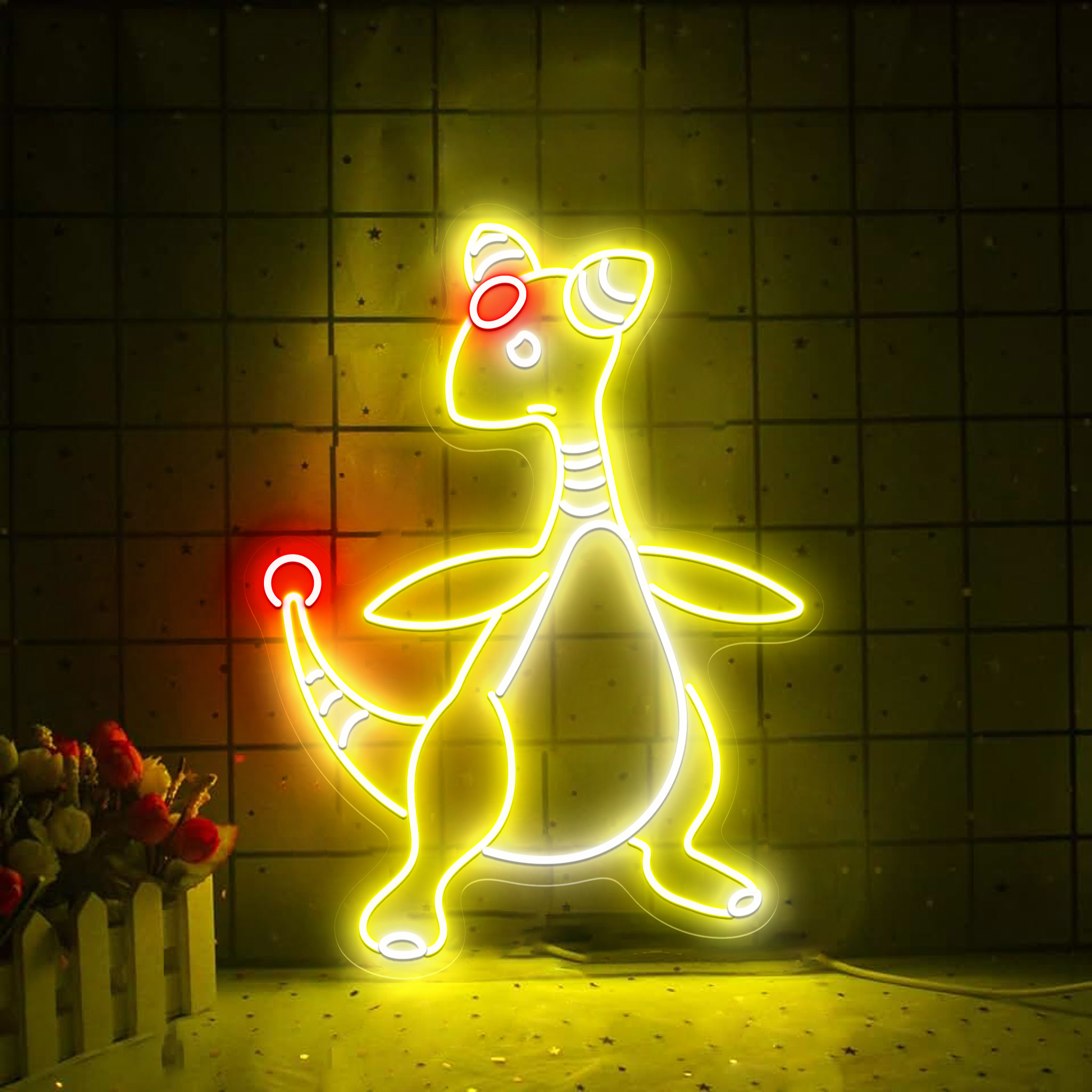 Pokemon Ampharos Neon Signs