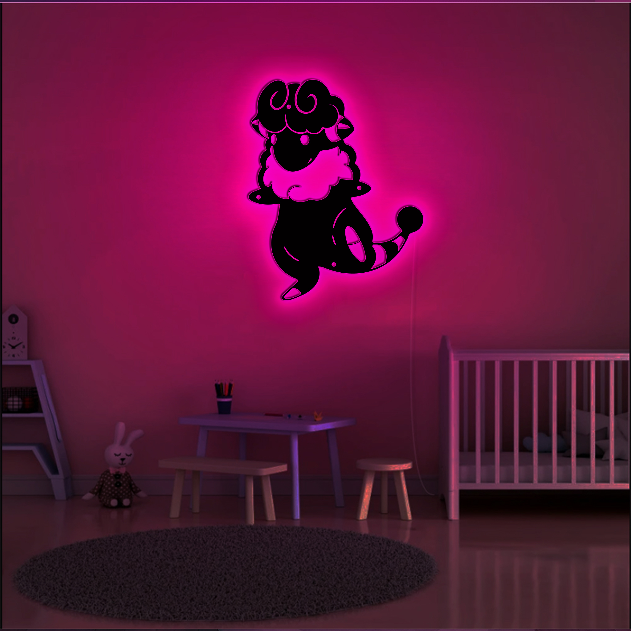 Flaaffy Pokemon Metal Sign