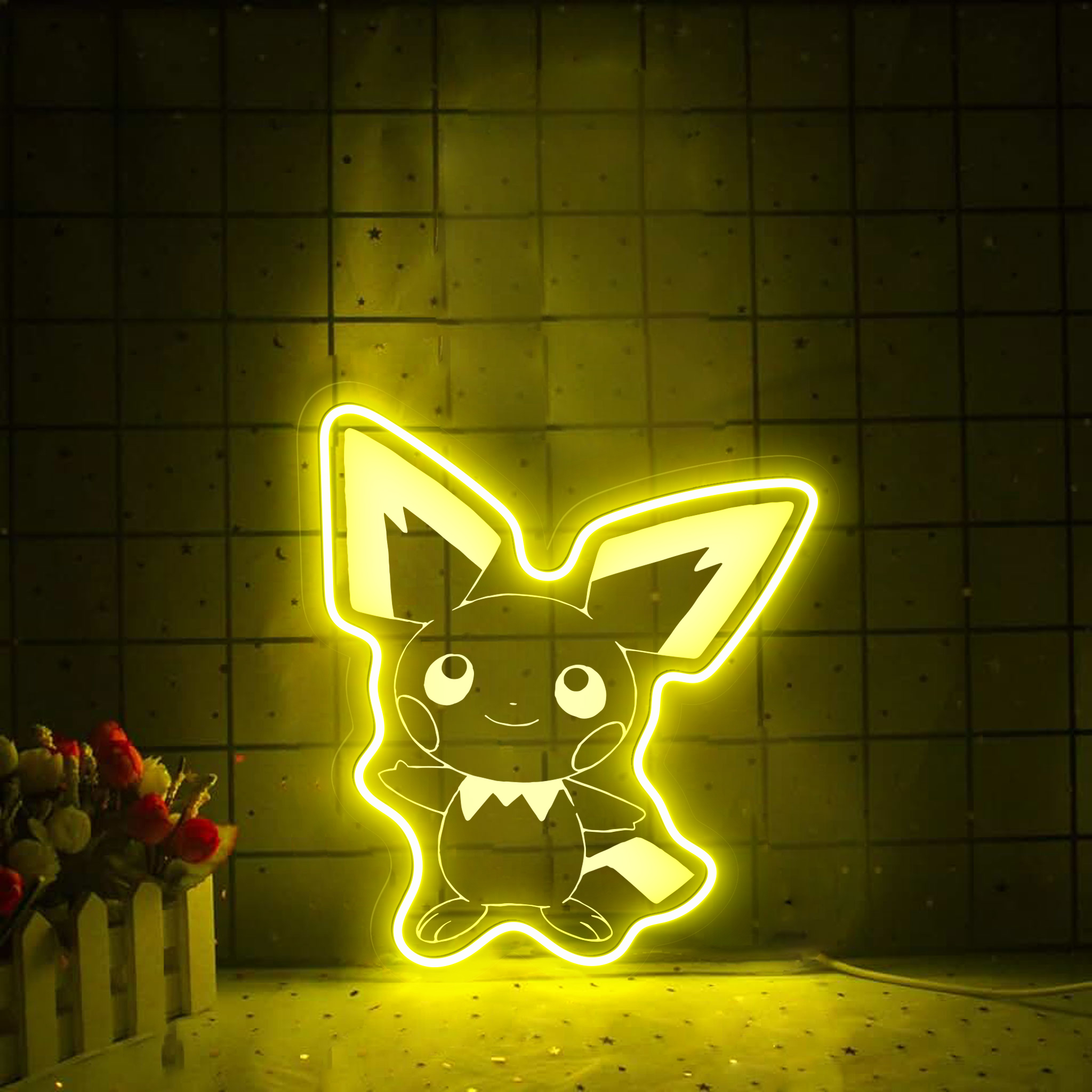 Pokemon Pichu Laser Signs