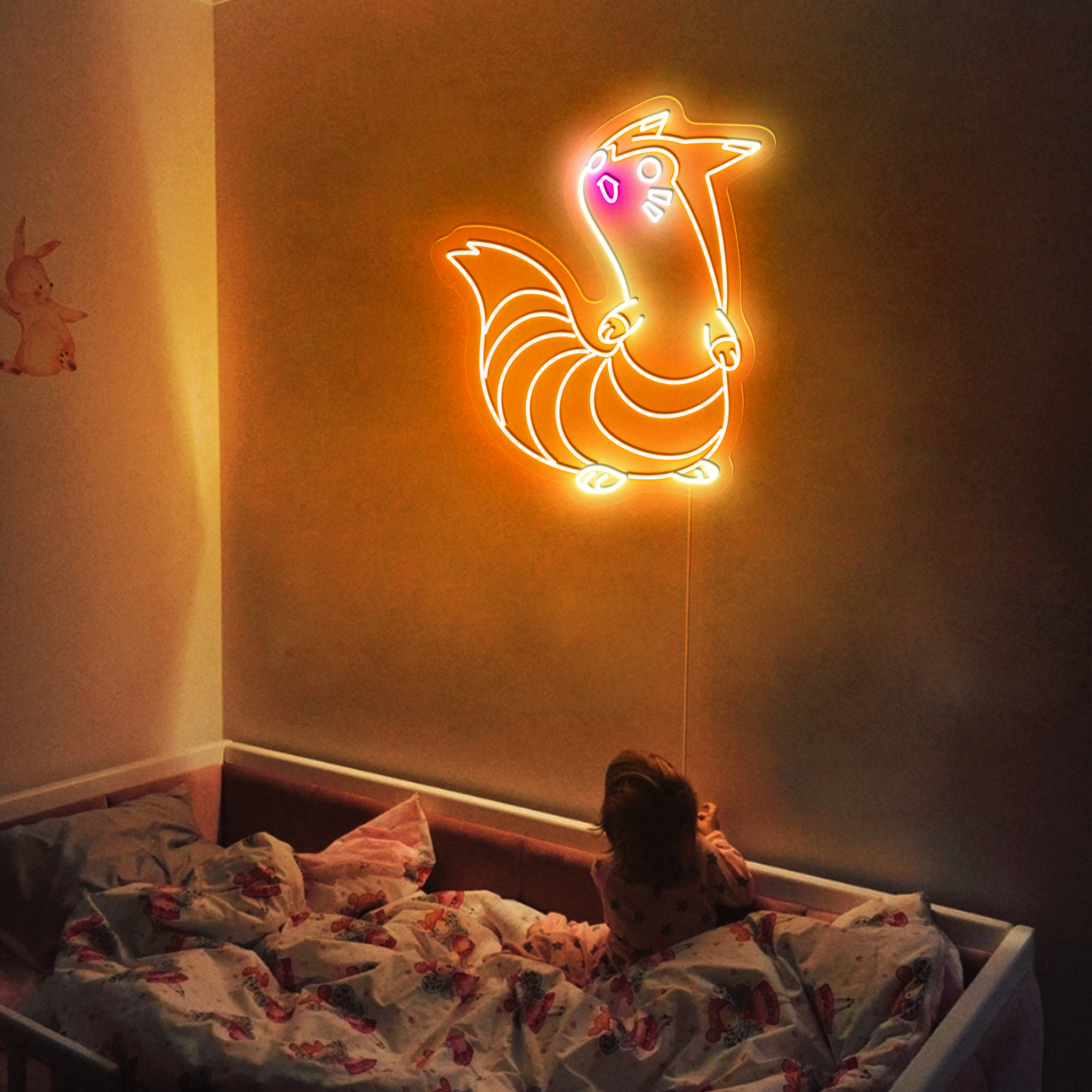 Pokemon Furret Neon Sign