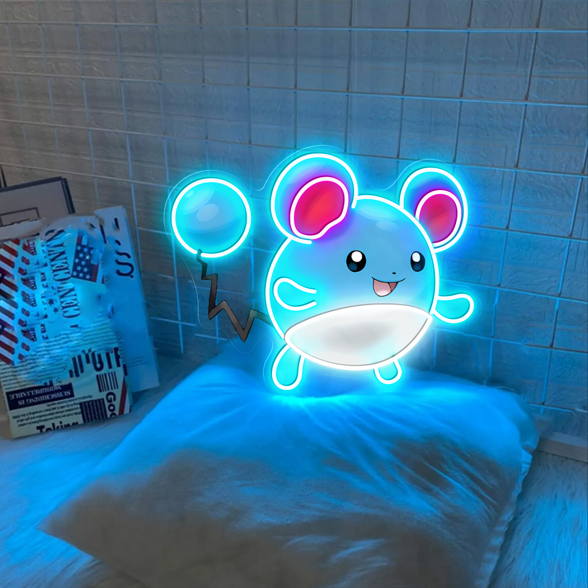 Pokemon Marill UV Signs