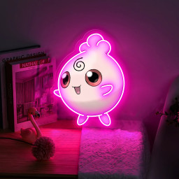 Pokemon Igglybuff UV Sign