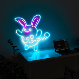 Pokemon Azumarill Neon Signs