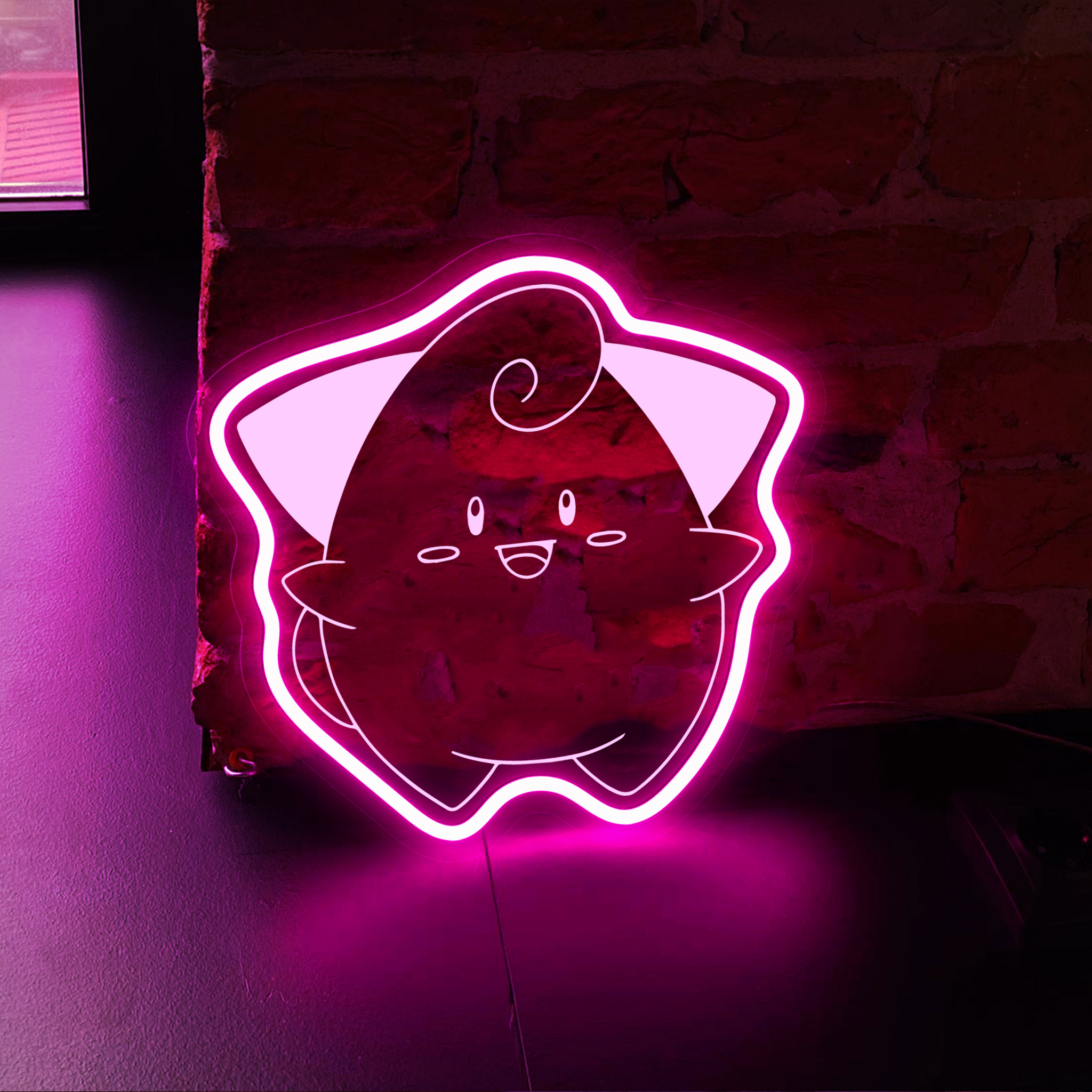 Cleffa Pokemon Laser Sign