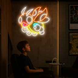 Pokemon Ledyba Neon Signs