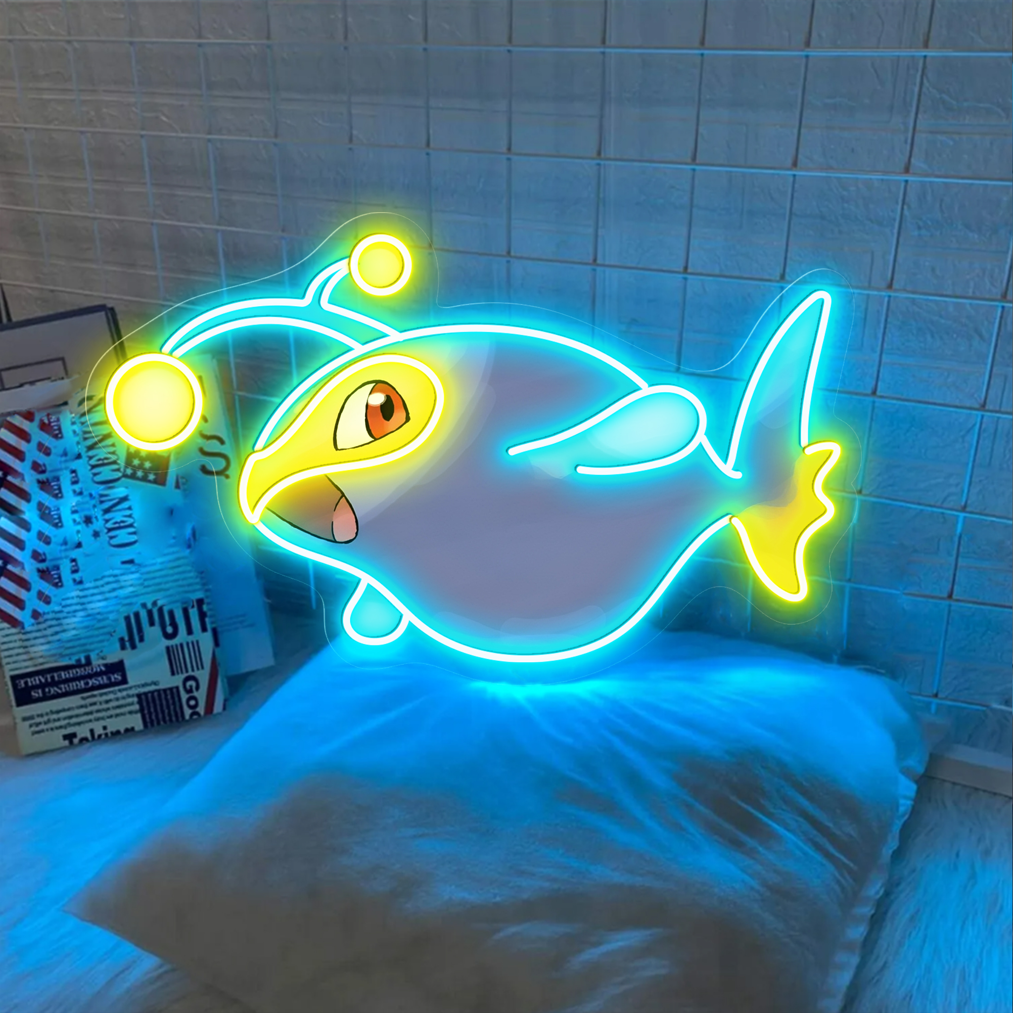 Lanturn Pokemon UV Signs