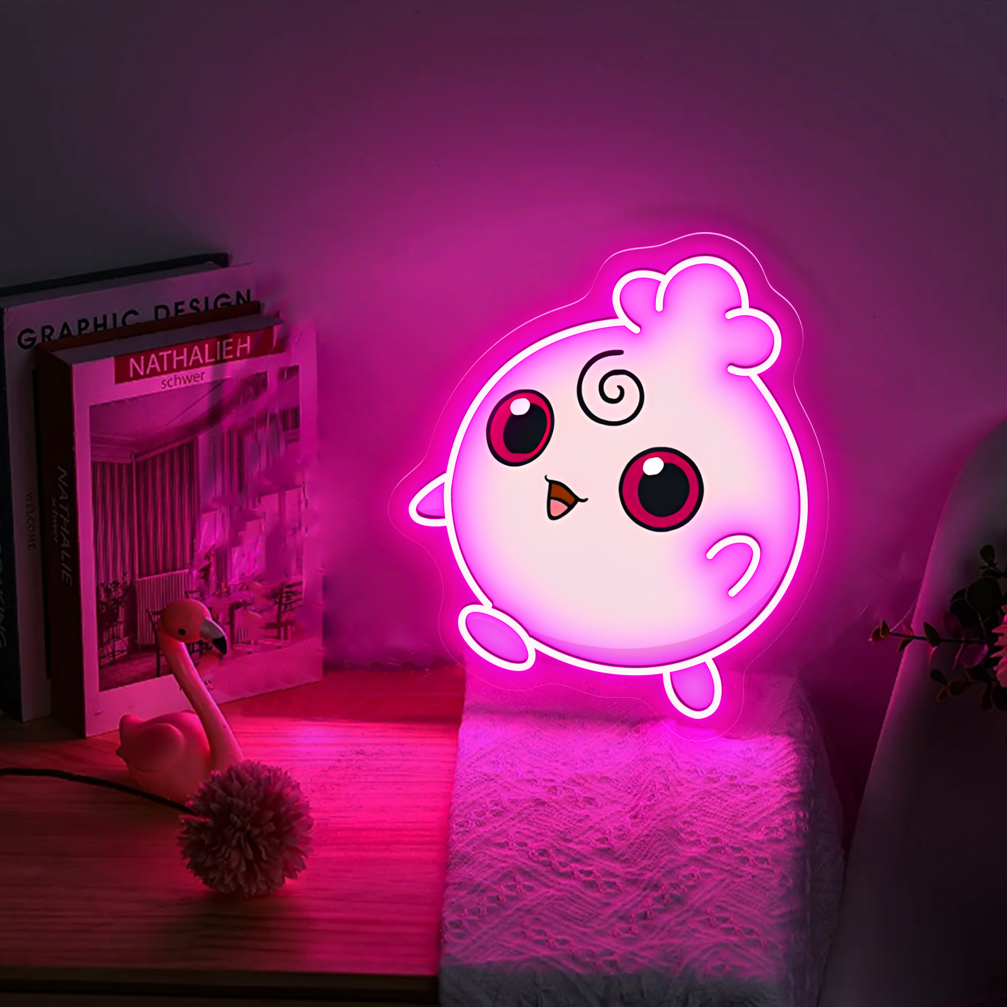 Pokemon Igglybuff UV Signs