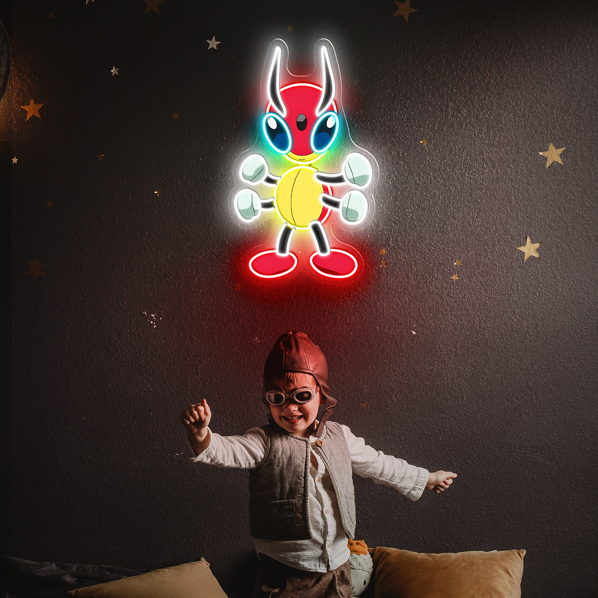 Ledian Pokemon UV Signs