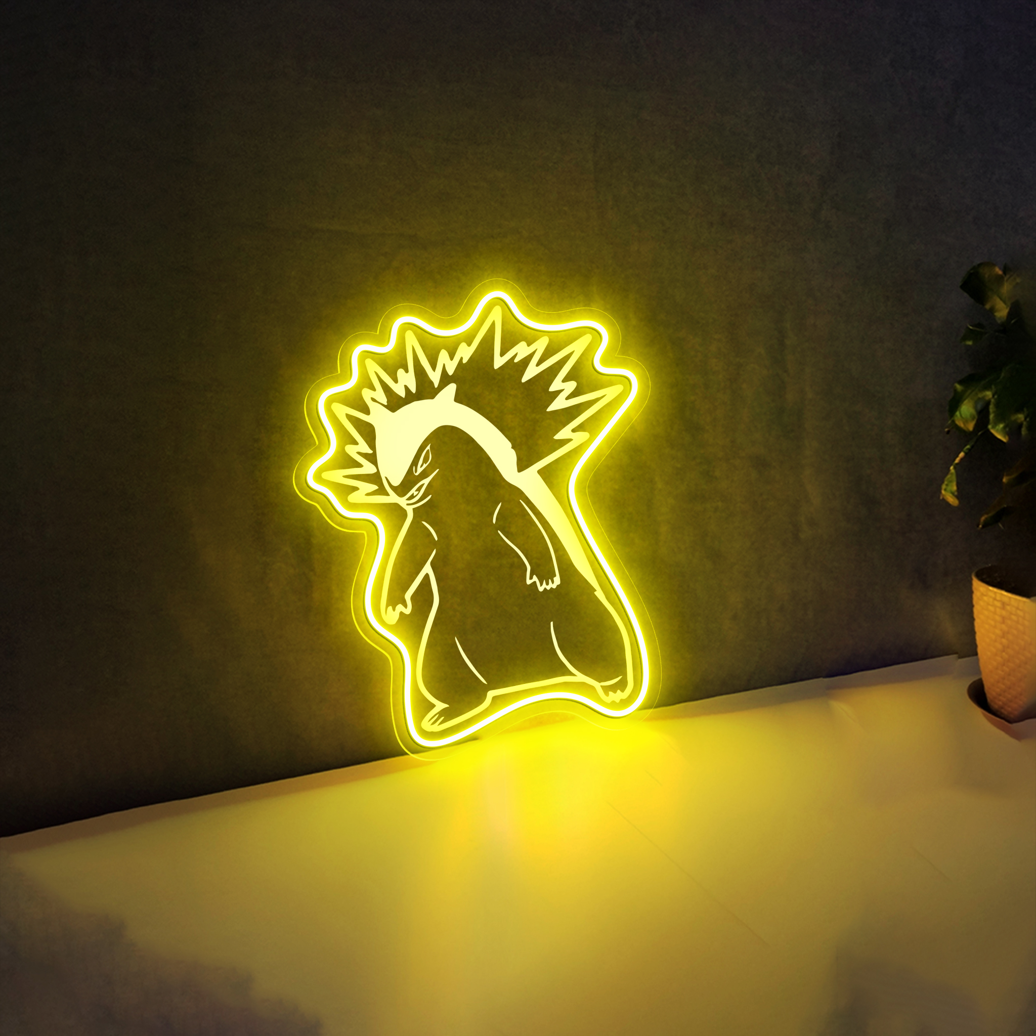 Typhlosion Pokemon Laser Signs