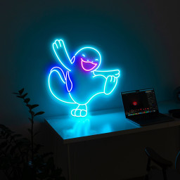 Pokemon Quagsire Neon Signs