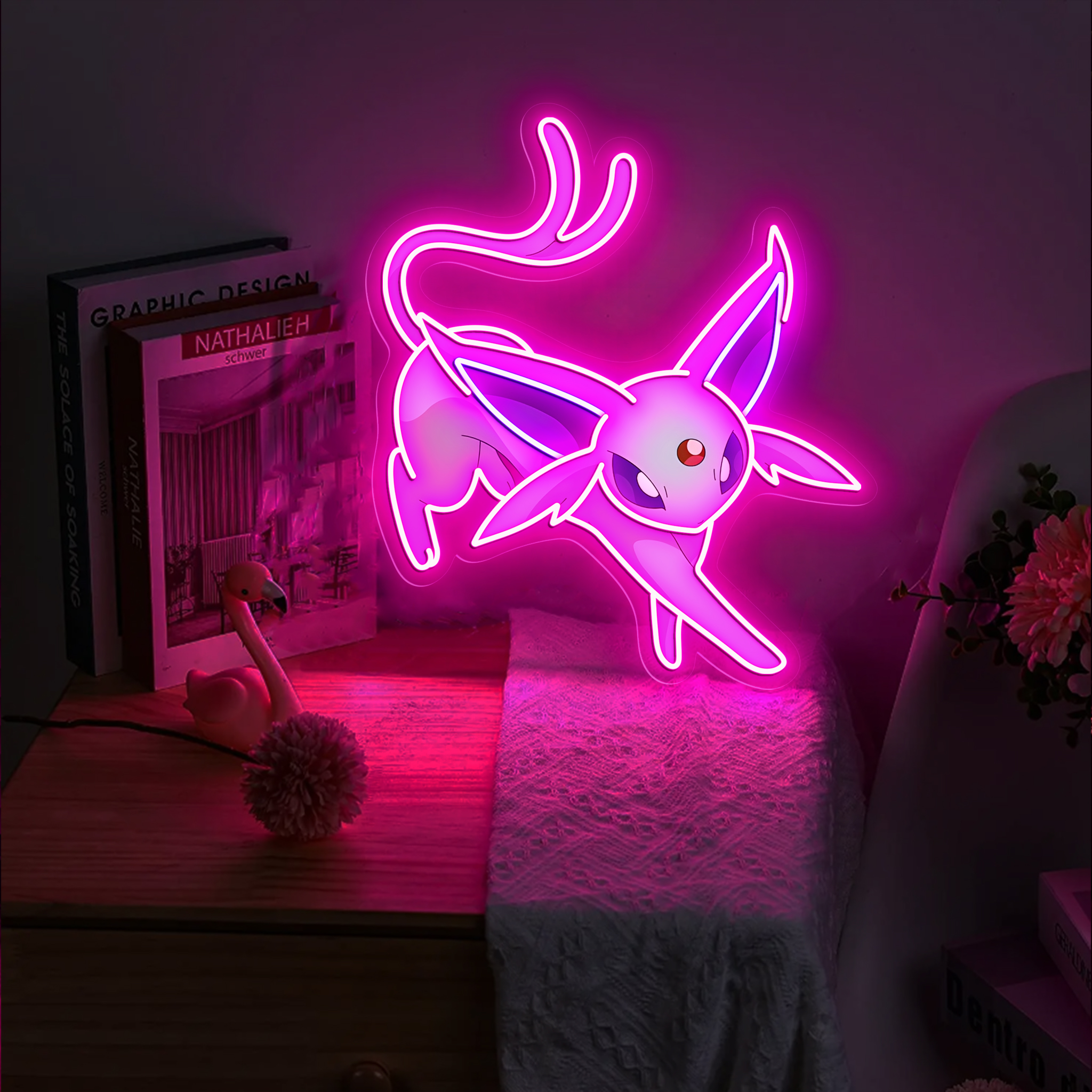 Pokemon Espeon UV Sign