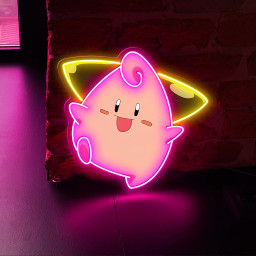 Pokemon Cleffa UV Sign