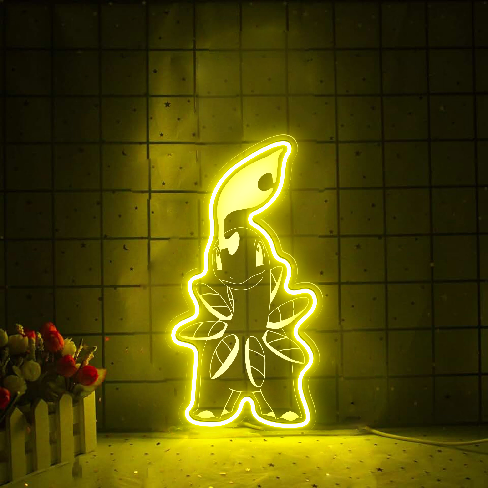 Bayleef Pokemon Laser Sign