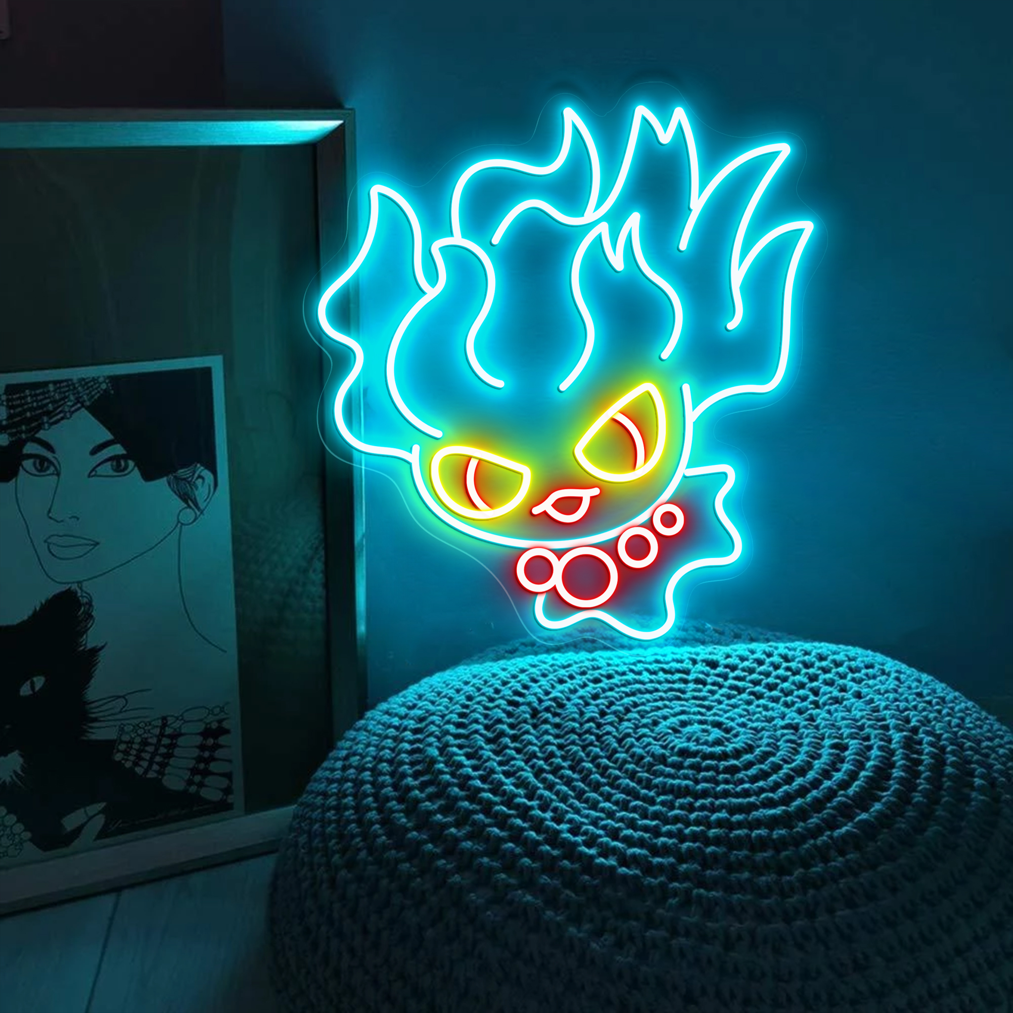 Pokemon Misdreavus Neon Sign