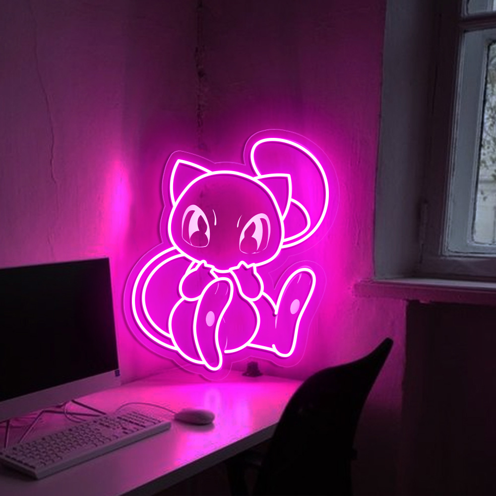 Mew Pokemon Laser Sign