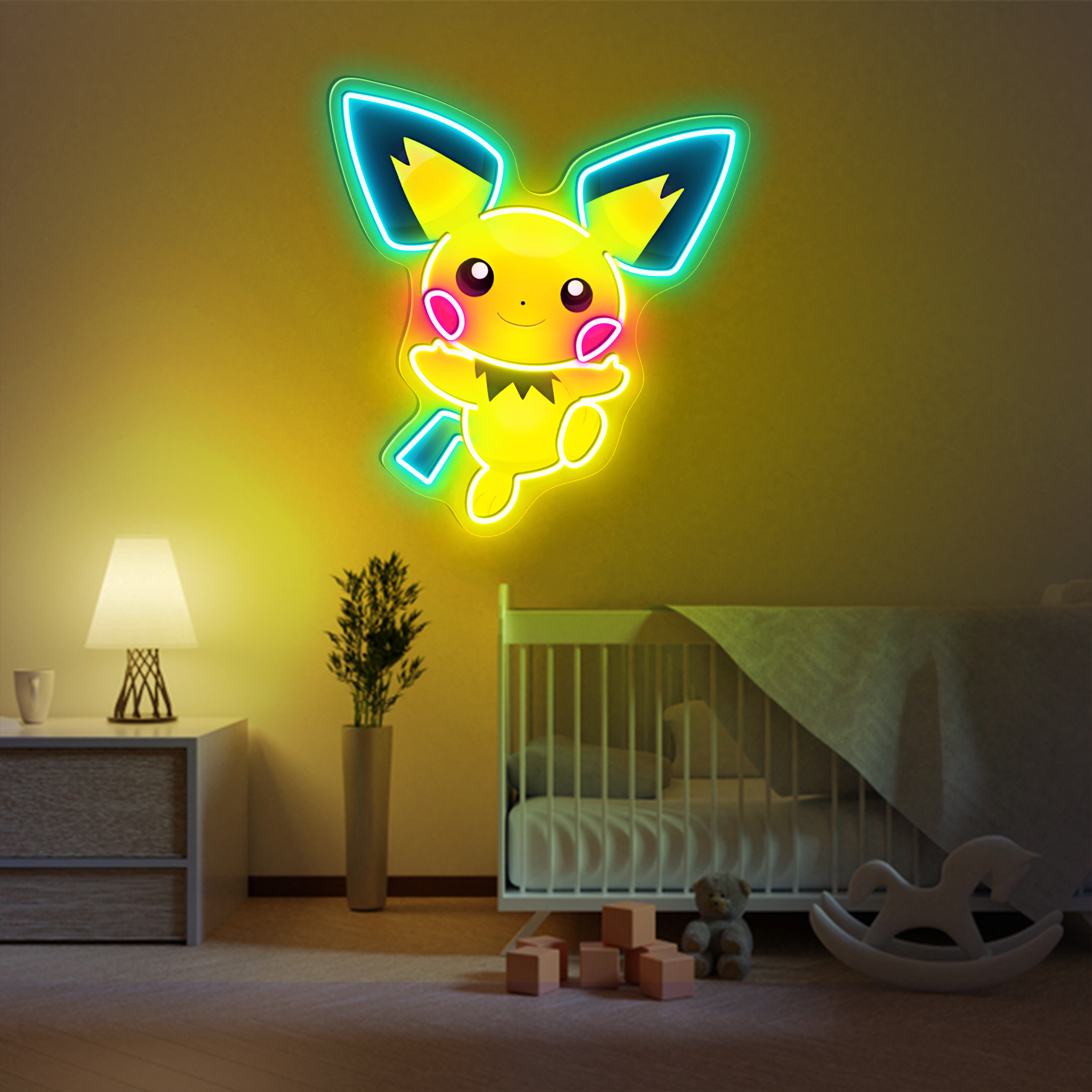 Pokemon Pichu UV Sign