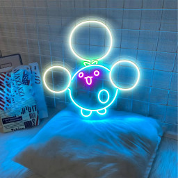 Jumpluff Pokemon Neon Signs