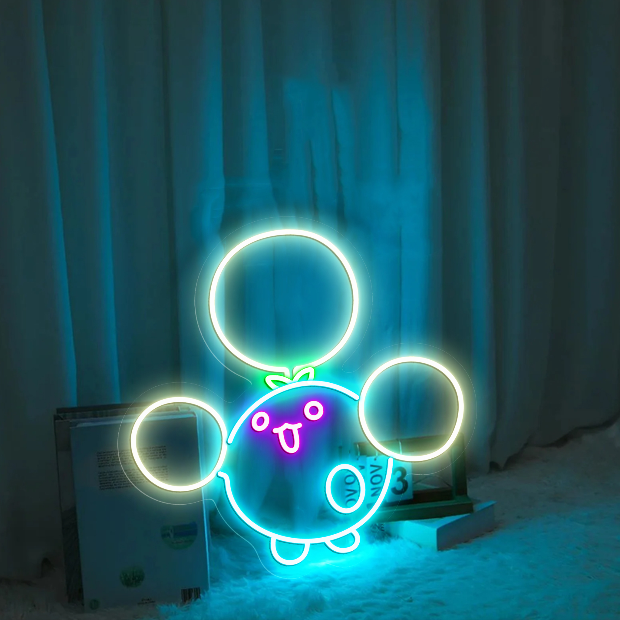 Jumpluff Pokemon Neon Signs