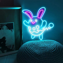 Pokemon Azumarill Neon Signs