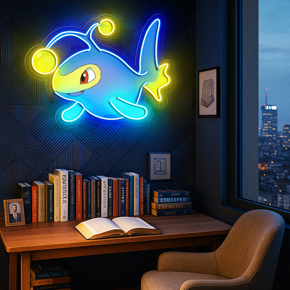 Pokemon Lanturn UV Sign