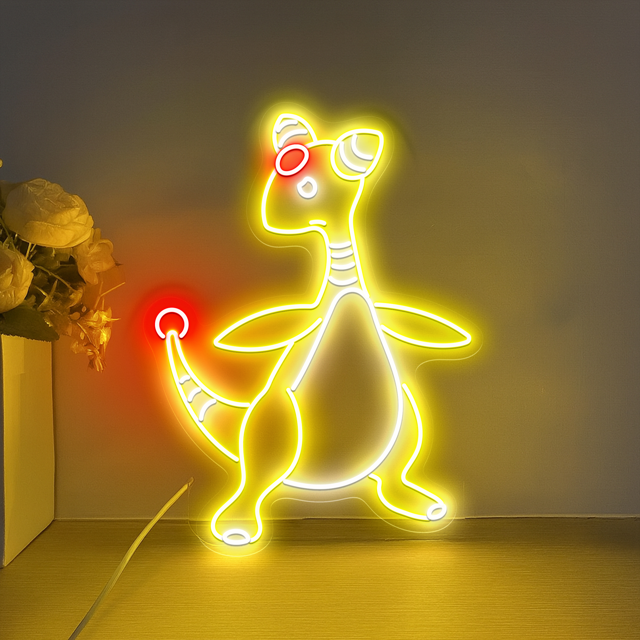 Pokemon Ampharos Neon Signs