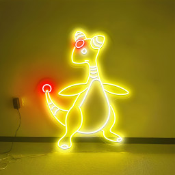 Pokemon Ampharos Neon Signs