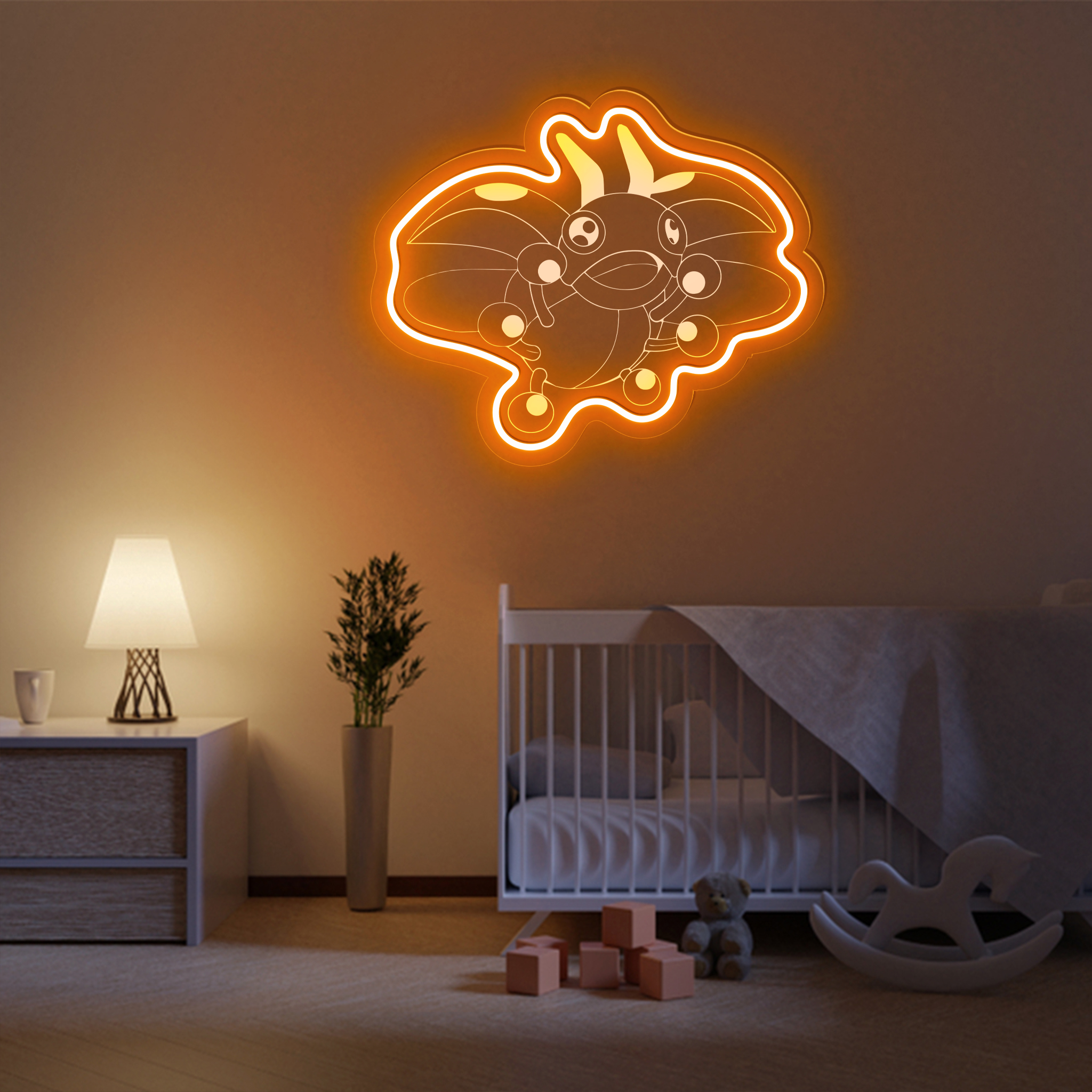 Ledyba Pokemon Laser Signs