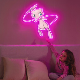 Mew Pokemon UV Signs